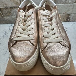 Rose Gold Women's Sneakers